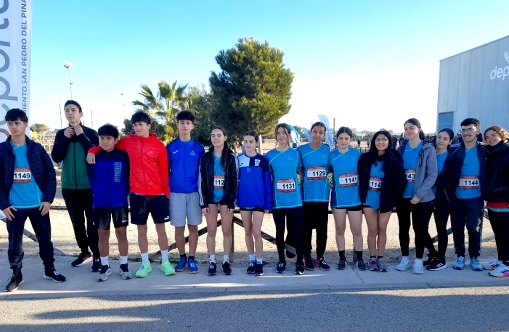 El equipo infantil femenino del Juan de la Cierva se hace con el bronce en la Final regional de Campo a Travs
